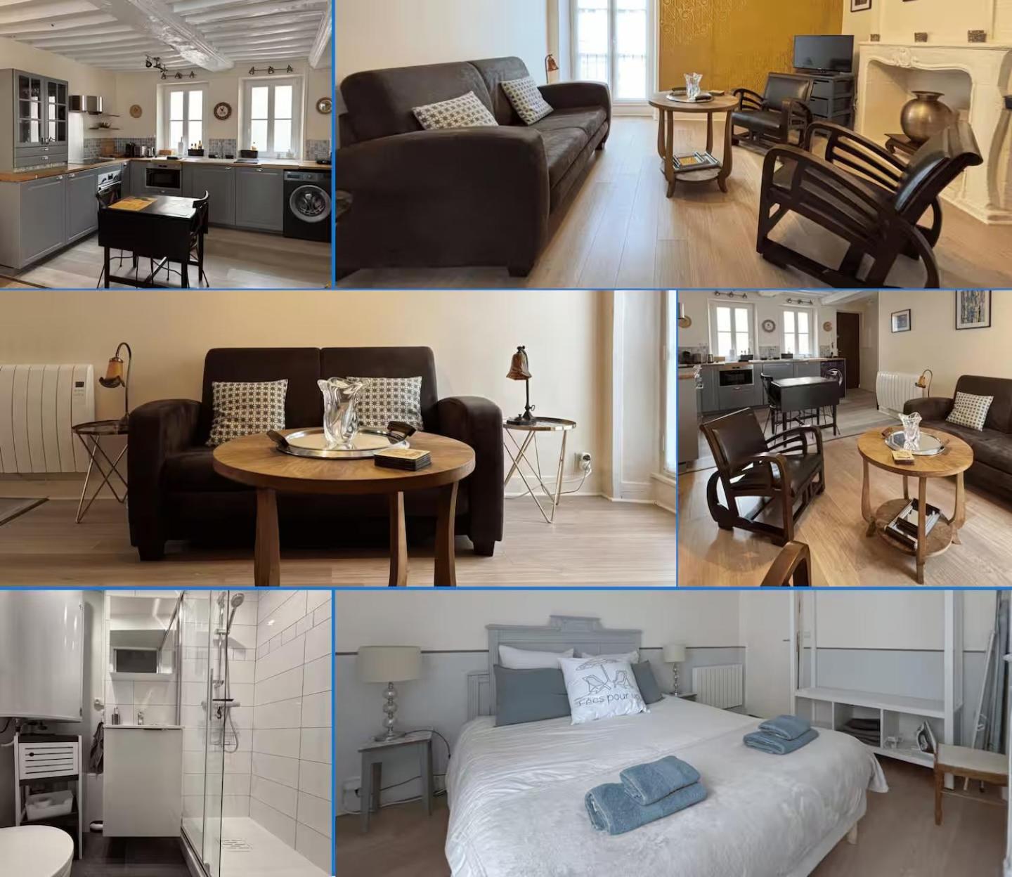 Les Remparts Apt Spacieux 1 Er Etage Renove Joliment Decore Bien Equipe Plein Centre Bayeux Proche Plages Du Debarquement Parking Gratuit A Proximite Exterior foto